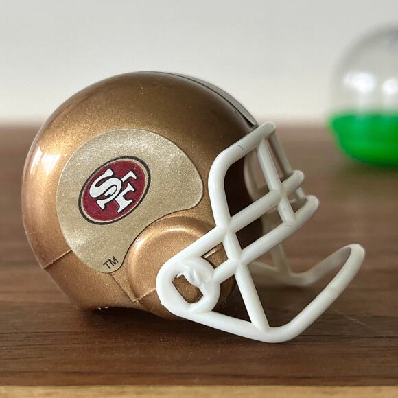 Vtg NFL Mini Gumball Vending Machine San Francisco 49ers Plastic Football Helmet - Picture 5 of 11